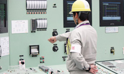 中央制御室での確認作業訓練