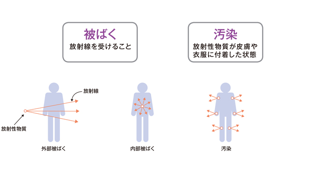 被ばくと汚染