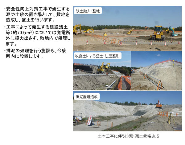 排泥・残土置場造成