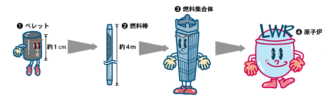ペレット1個で、家庭で使う電気の約6~8ヶ月分がまかなえます。
