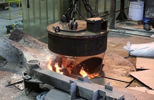 4.鋳造鉄工所内 クリアランス金属溶解