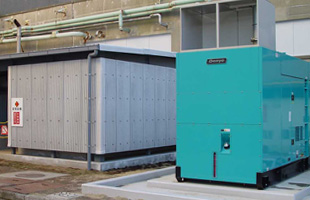 変圧器・汎用ディーゼル発電機設置