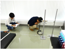 線量当量率の測定実習(放射線の減衰特性の測定)